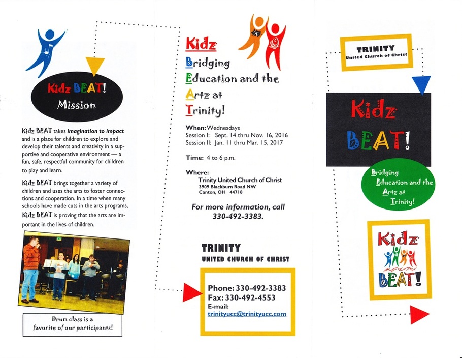 Kidz BEAT Information Flyer Page 1